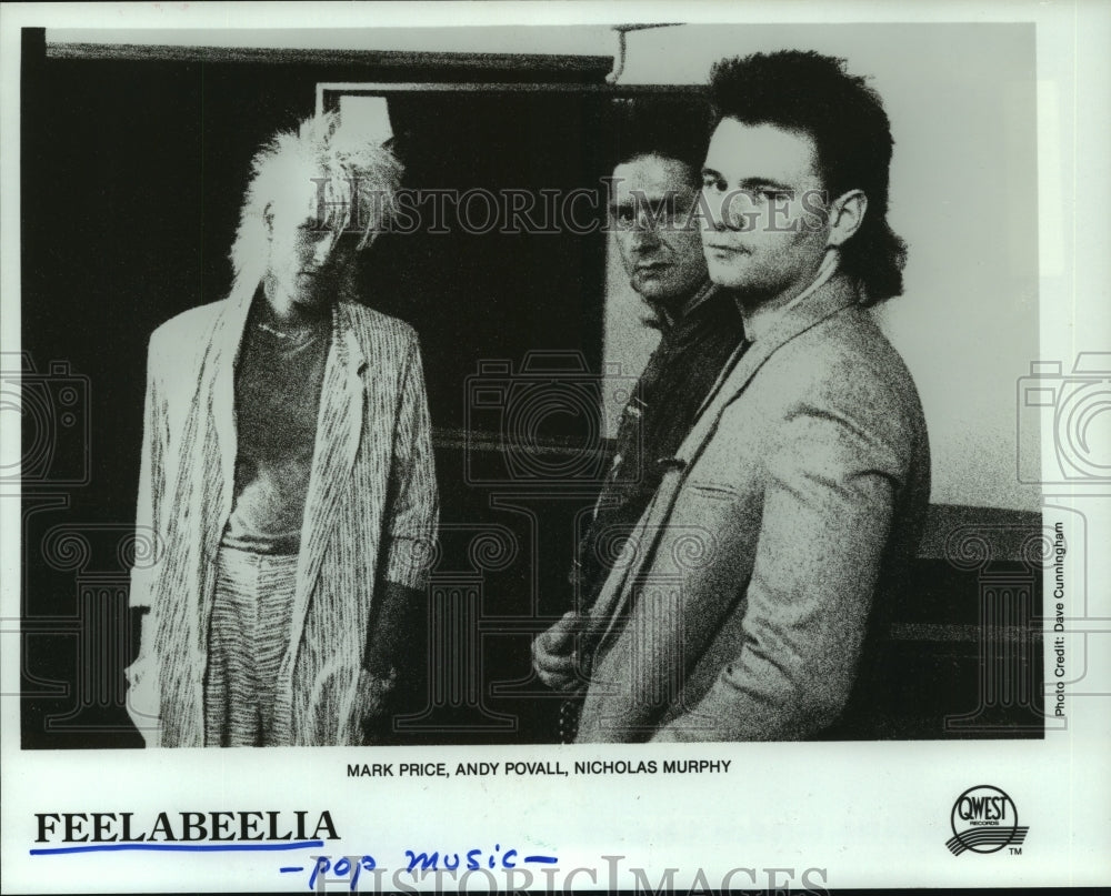 1986 Press Photo Feelabeelia pop music group. - hcp03542- Historic Images