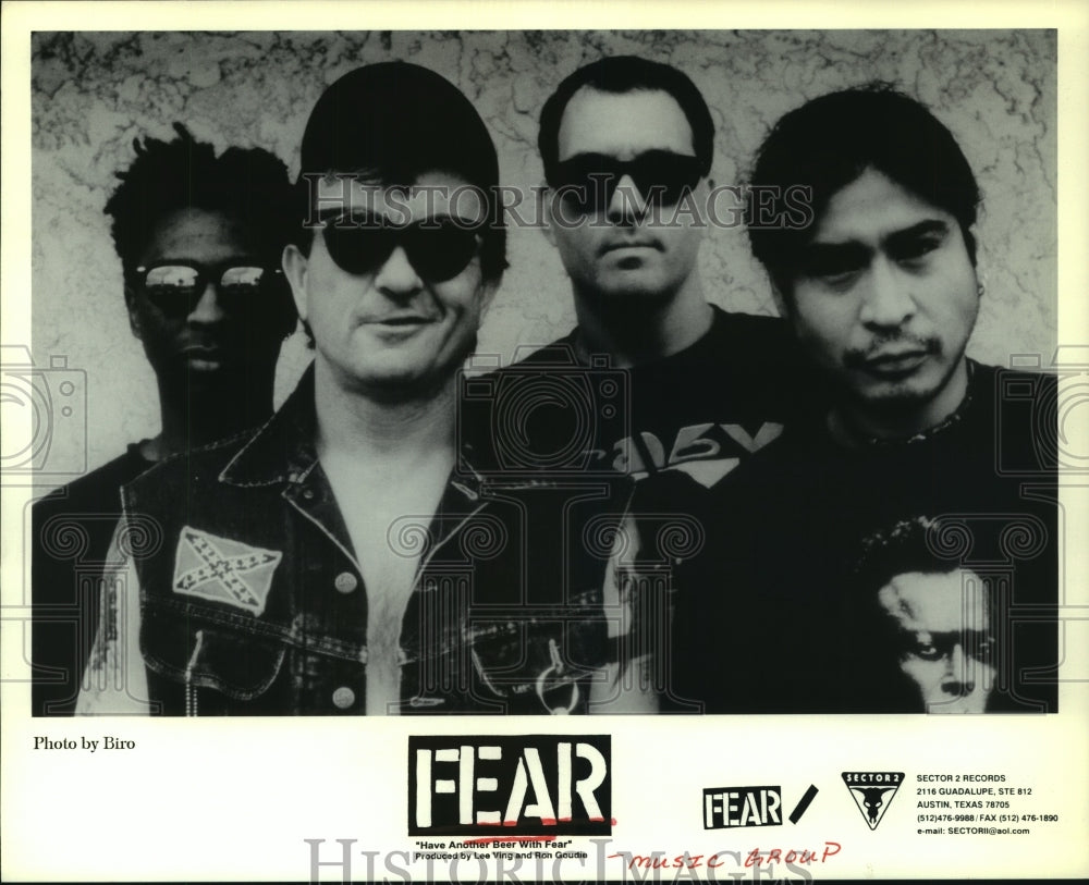 1995 Press Photo Fear music group. - hcp03545- Historic Images