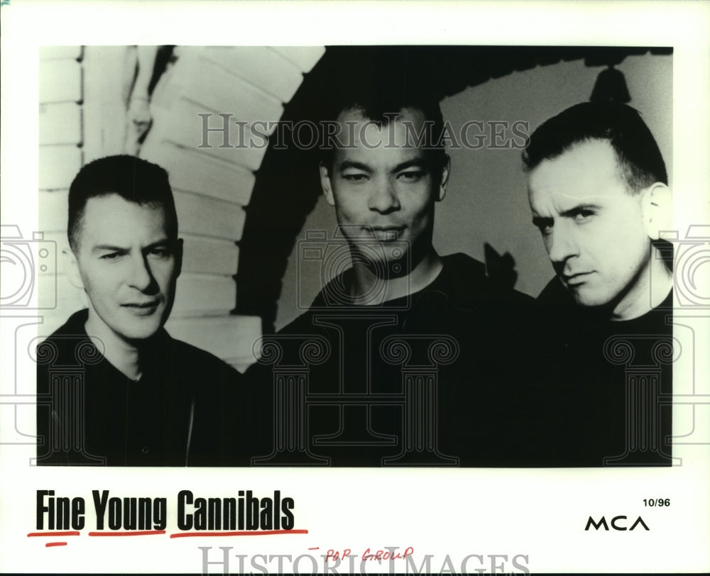 1996 Press Photo Fine Young Cannibals pop music group. - hcp03562- Historic Images