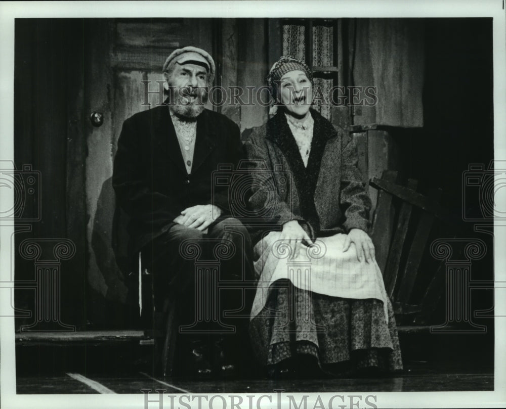 1987 Press Photo &quot;Fiddler on the Roof&quot; National Touring Company Play Scene- Historic Images