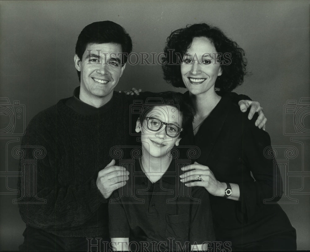 1993 Press Photo Actors from the Tony Award-winning musical Falsettos.- Historic Images