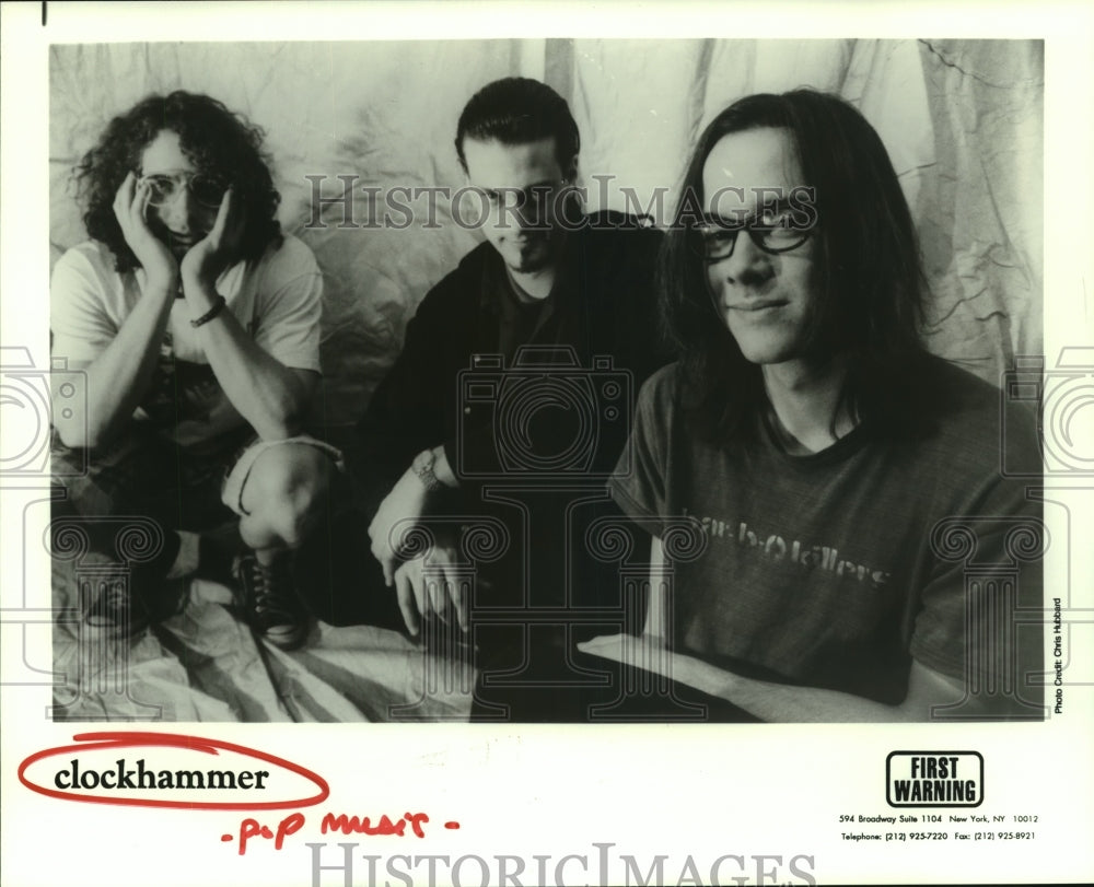 1992 Press Photo Clockhammer pop music group. - hcp03658- Historic Images