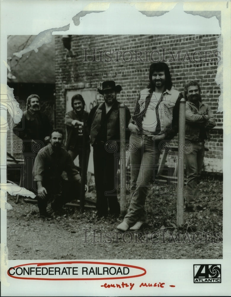 1992 Press Photo Members of the country music group Confederate Railroad- Historic Images