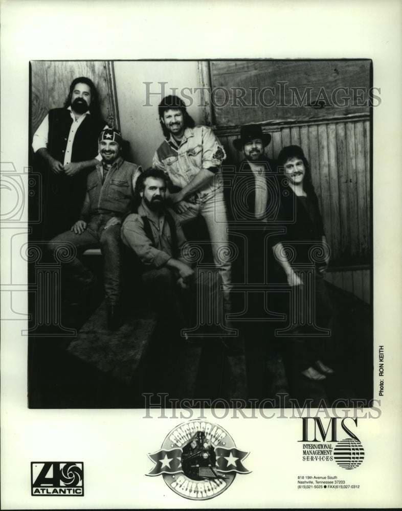 1994 Press Photo Members of the music group Confederate Railroad - hcp03689- Historic Images