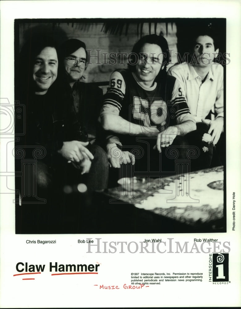 1997 Press Photo Members of the music group Claw Hammer - hcp03757- Historic Images