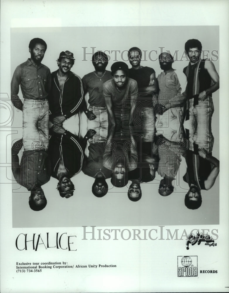 1986 Press Photo Chalice pop music group. - hcp03788- Historic Images