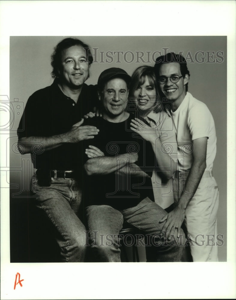 1998 Press Photo Cast of the musical The Capeman pose for a photograph- Historic Images