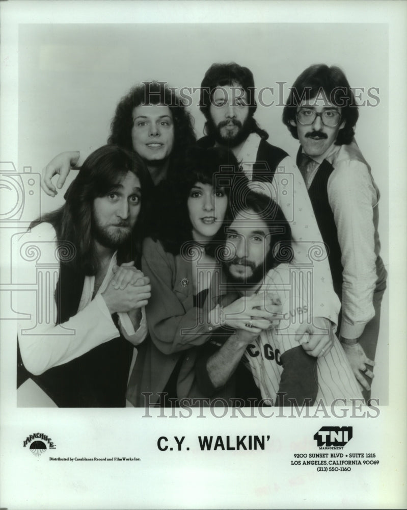 1981 Press Photo Members of the pop music group C.Y. Walkin&#39; - hcp03830- Historic Images