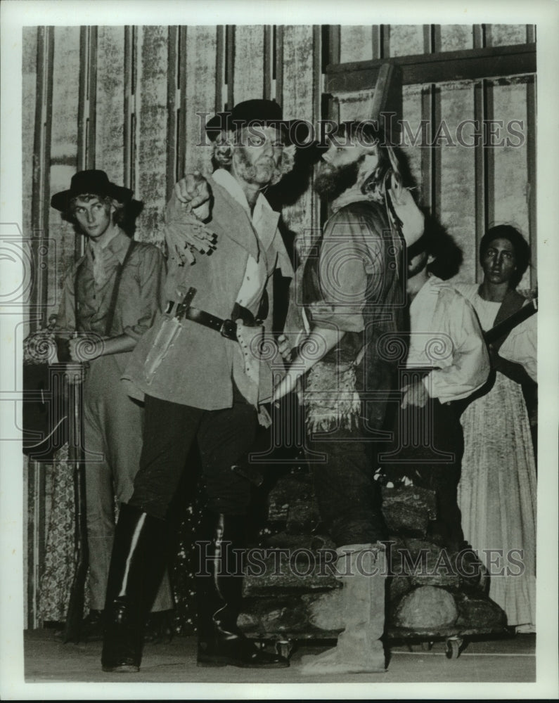 1979 Press Photo Sam Houston acts in &quot;The Lone Star&quot; outdoor drama play- Historic Images