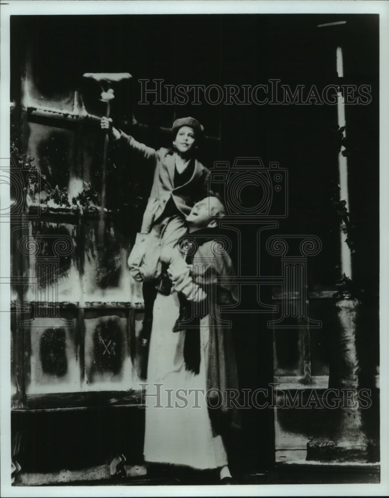 1998 Press Photo A Christmas Carol performed by Galveston Grand Opera House- Historic Images