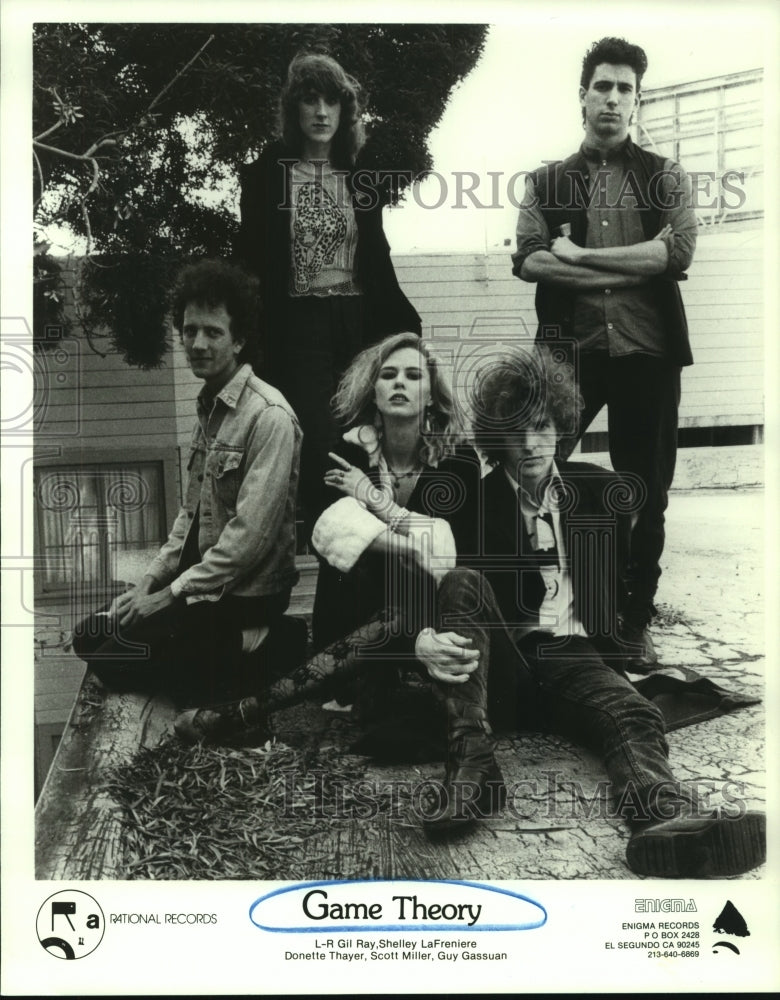 1988 Press Photo Members of the music group Game Theory - hcp03890- Historic Images