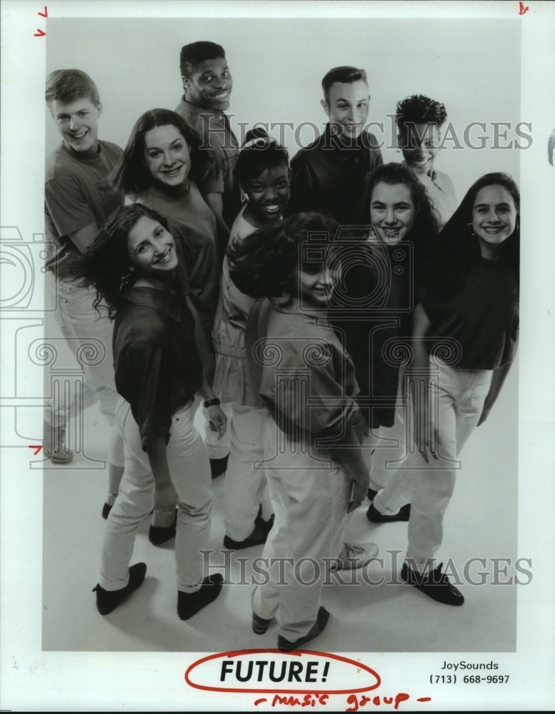 1994 Press Photo Members of the music group Future! pose for a photo - hcp03896- Historic Images