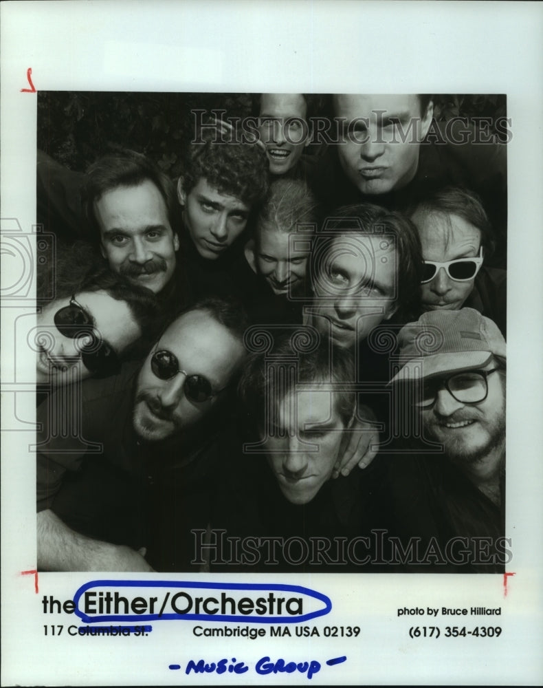 1991 Press Photo Members of the music group The Either/Orchestra - hcp03930- Historic Images