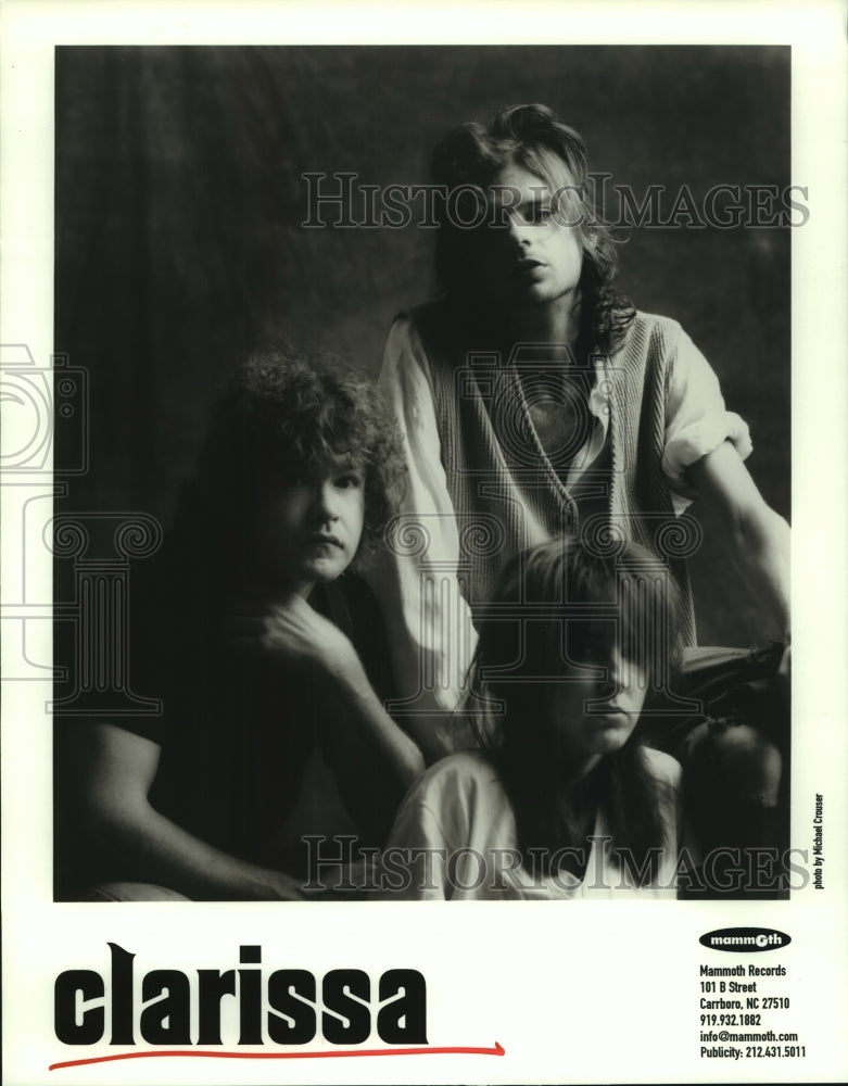 1996 Press Photo Members of music group "Clarissa". - hcp04044- Historic Images