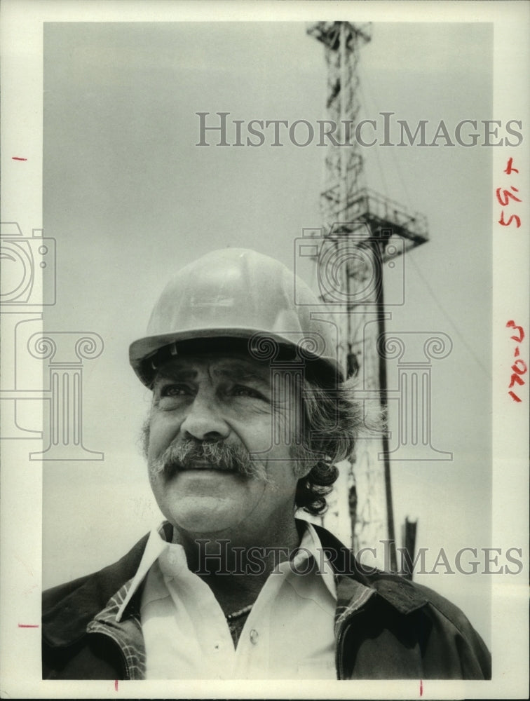 1980 Press Photo Dale Robertson acts in an episode of the series &quot;Dynasty&quot;- Historic Images