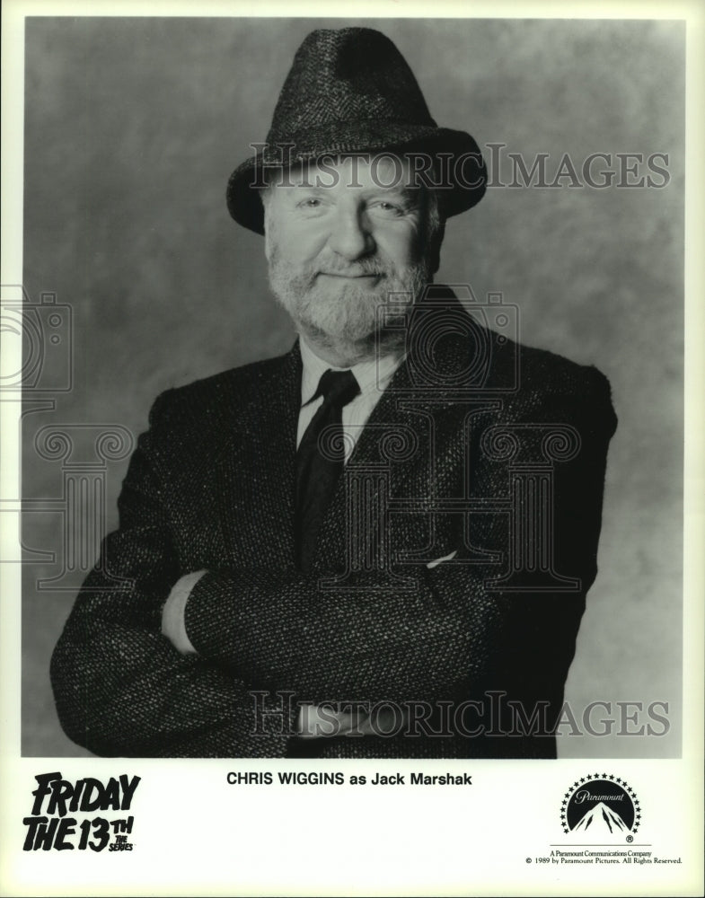 1989 Press Photo Chris Wiggins acts in Friday the 13th: The Series - hcp04146- Historic Images