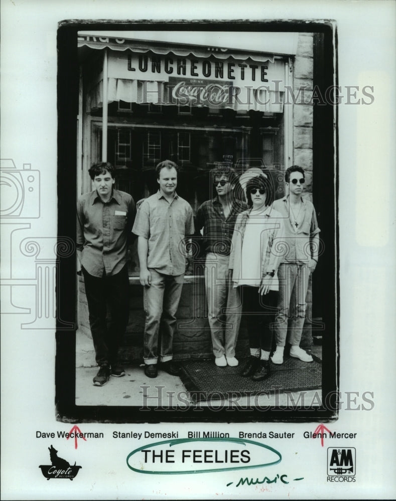 1988 Press Photo Music group The Feelies. - hcp04227- Historic Images