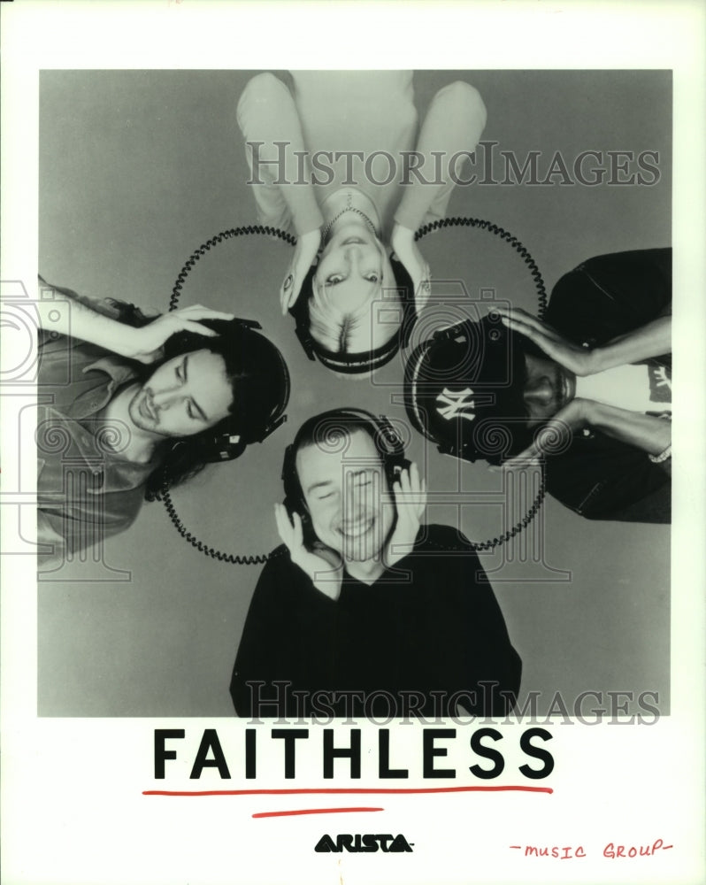 1997 Press Photo Music Group &quot;Faithless&quot;. - hcp04256- Historic Images