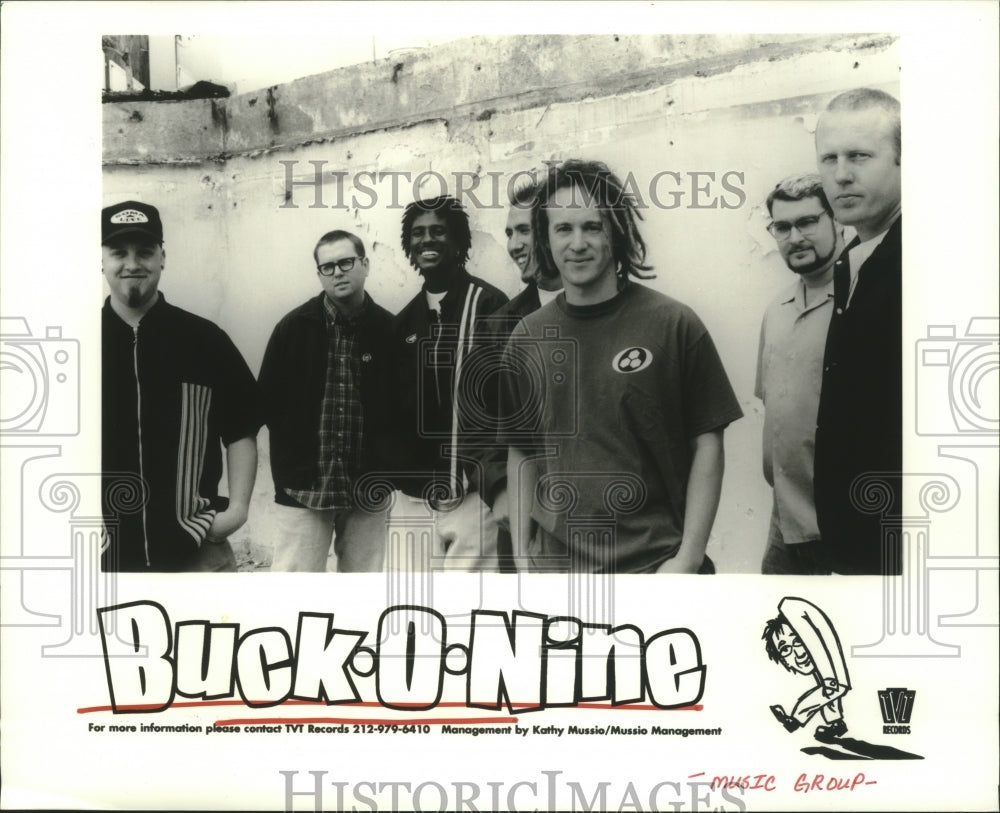 1997 Press Photo Members of the music group Buck-O-Nine - hcp04357- Historic Images