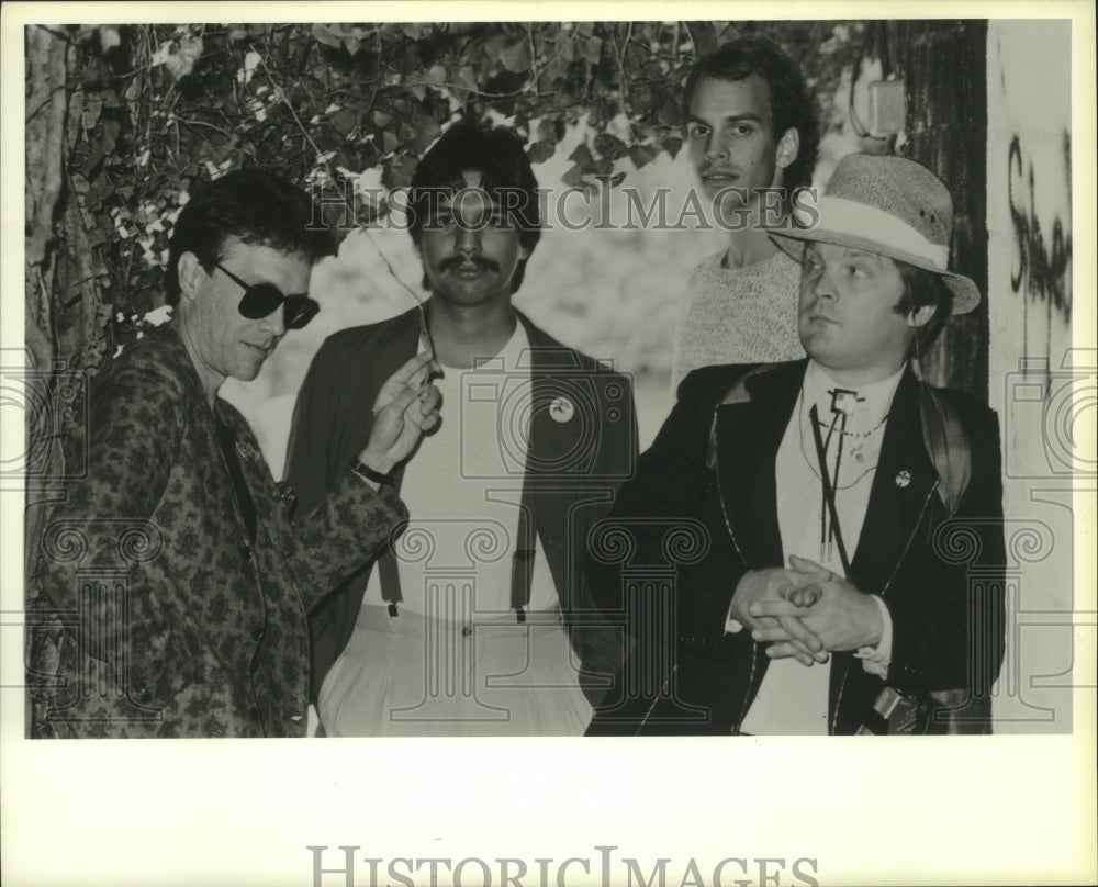 1986 Press Photo Members of the pop music Brave Combo - hcp04371- Historic Images