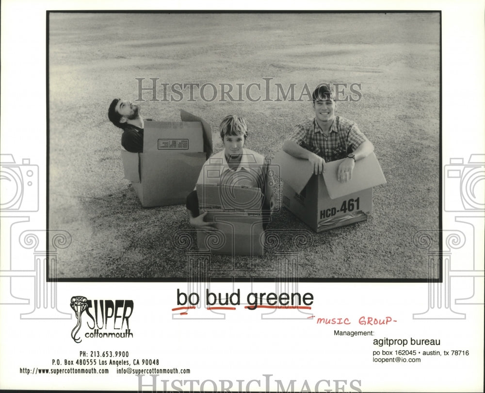 1997 Press Photo Members of the music group Bo Bud Greene - hcp04394- Historic Images