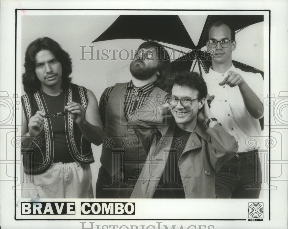 1989 Press Photo Members of the music group Brave Combo - hcp04400- Historic Images