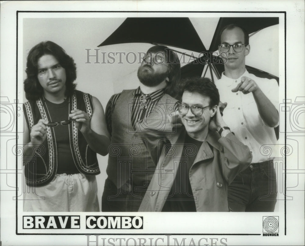 1989 Press Photo Members of the music group Brave Combo - hcp04401- Historic Images