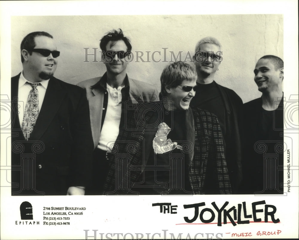 1995 Press Photo Music group &quot;The Joy Killer&quot;. - hcp04473- Historic Images