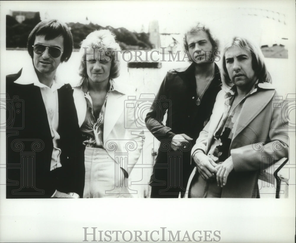 1981 Press Photo Members of the pop music group Jigsaw - hcp04549- Historic Images