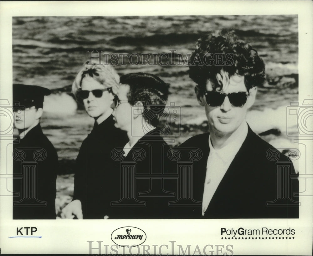 1986 Press Photo Members of the music group KTP - hcp04557- Historic Images