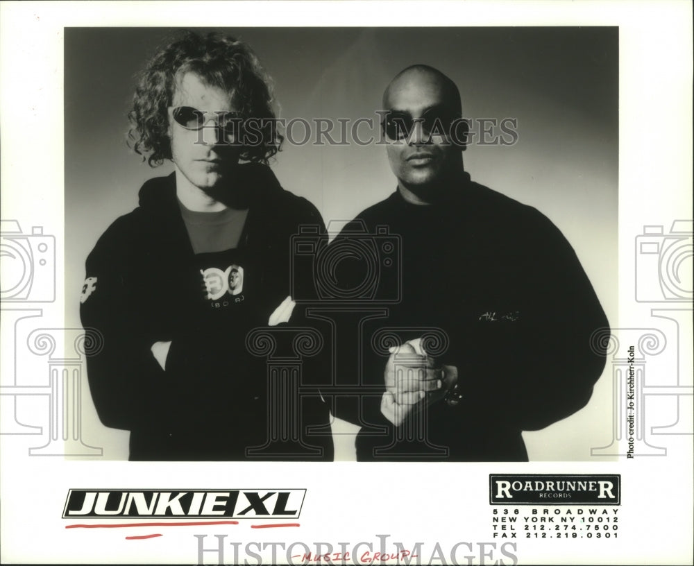 1998 Press Photo Members of the music group Junkie XL - hcp04561- Historic Images