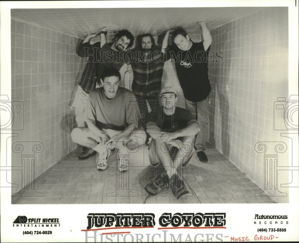 1997 Press Photo Members of the music group Jupiter Coyote - hcp04565- Historic Images