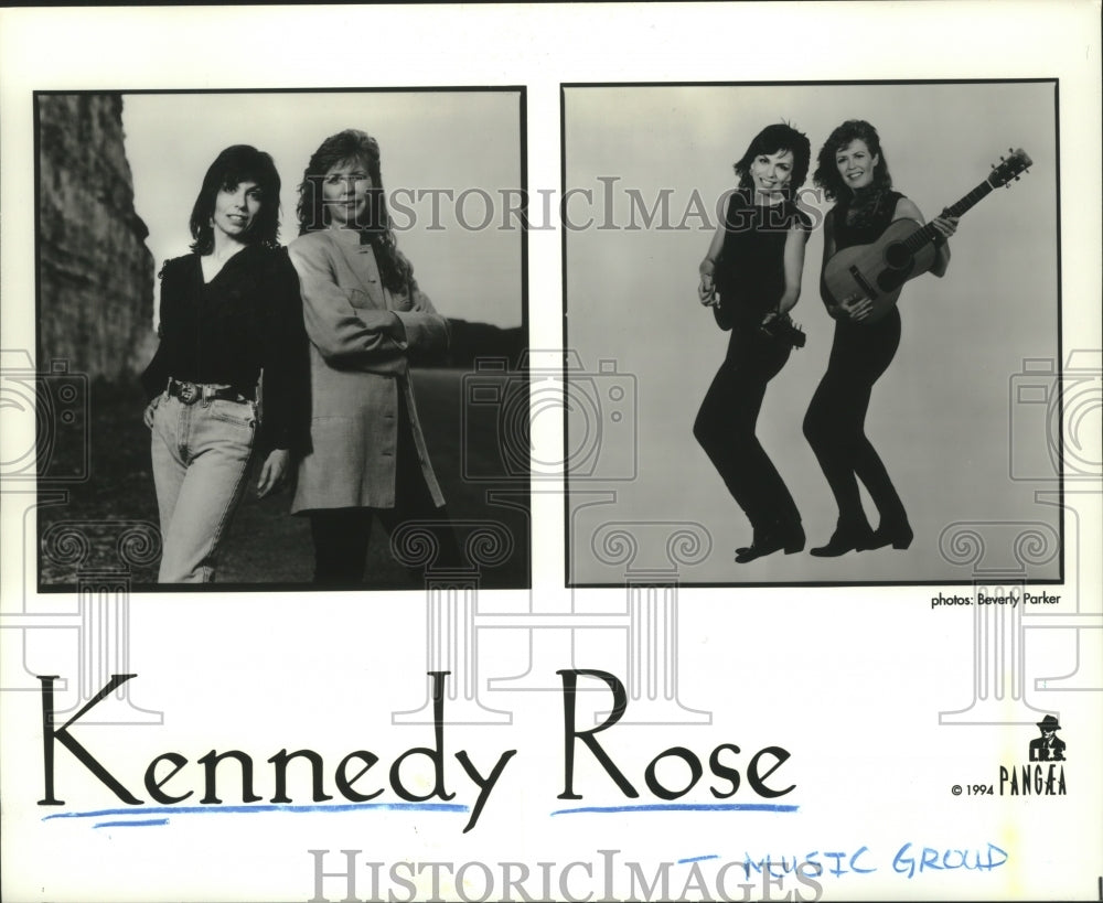 1994 Press Photo Members of the music group Kennedy Rose - hcp04593- Historic Images