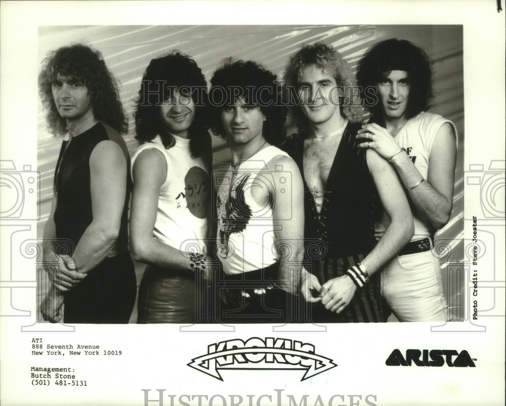 1983 Press Photo Members of the pop music group Krokus - hcp04613- Historic Images