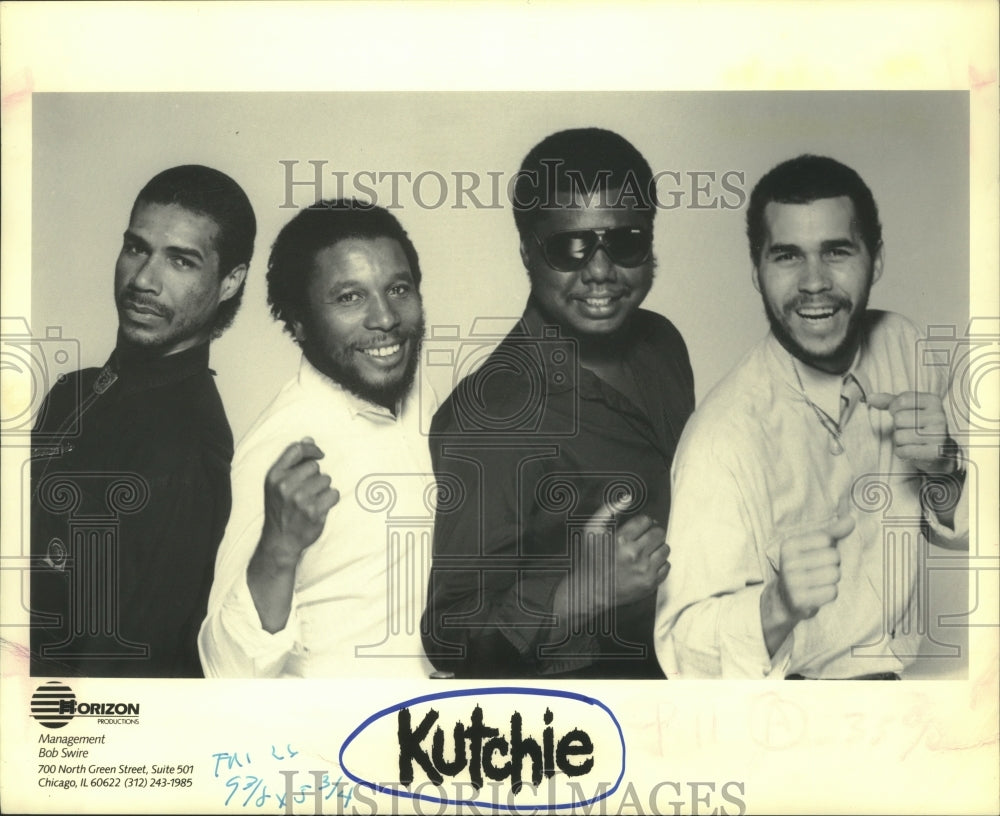 1990 Press Photo Members of the music group Kutchie - hcp04639- Historic Images