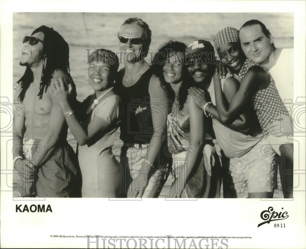 1990 Press Photo Members of the singing group Kaoma - hcp04692- Historic Images