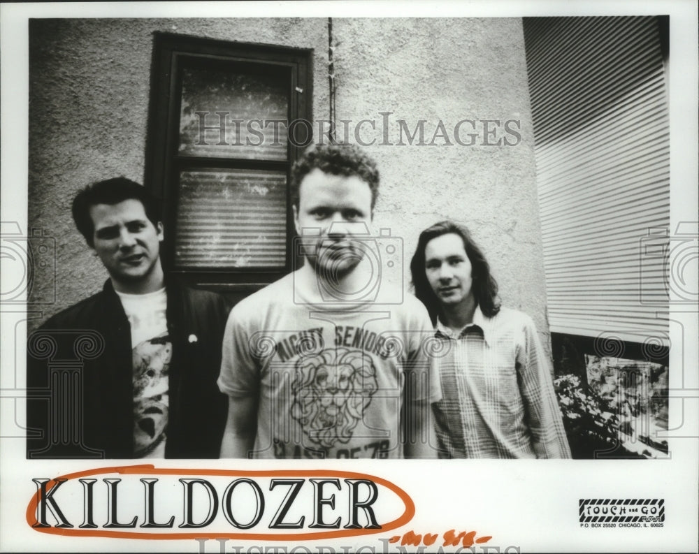 1990 Press Photo Members of the music group Killdozer - hcp04700- Historic Images