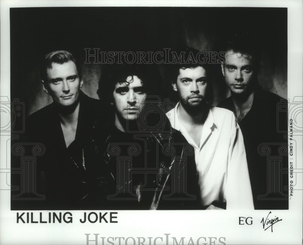 1987 Press Photo Members of the rock music group Killing Joke - hcp04707- Historic Images