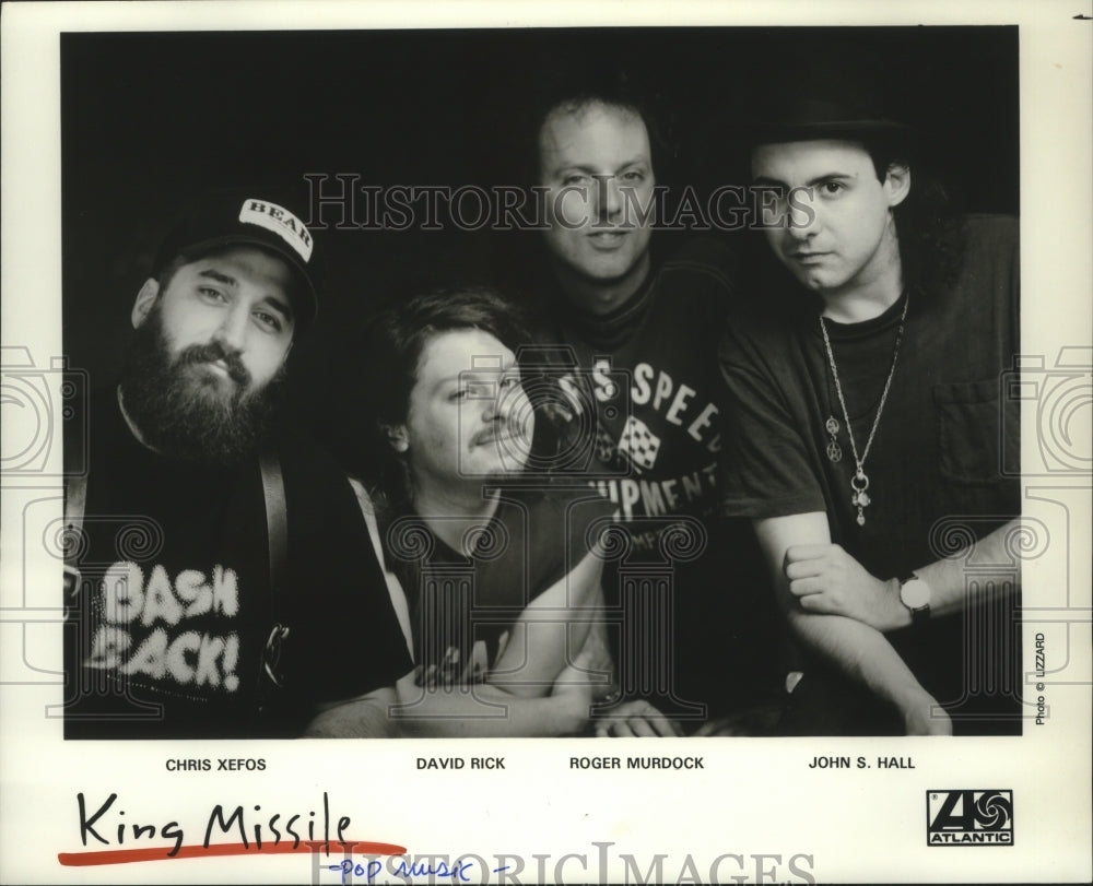 1992 Press Photo Members of the pop music group King Missile - hcp04718- Historic Images