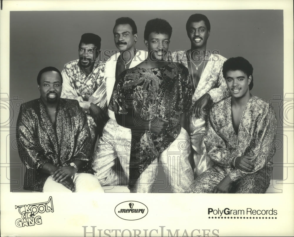 1986 Press Photo Members of the music group Kool and the Gang - hcp04739- Historic Images