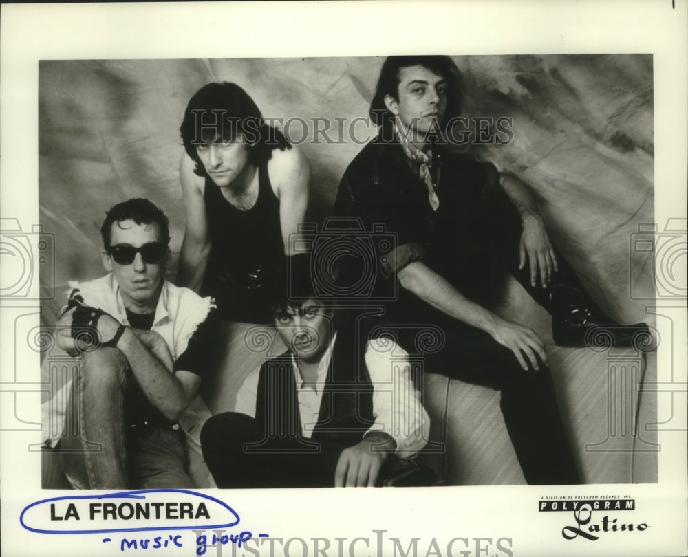 1990 Press Photo Members of the music group La Frontera - hcp04757- Historic Images