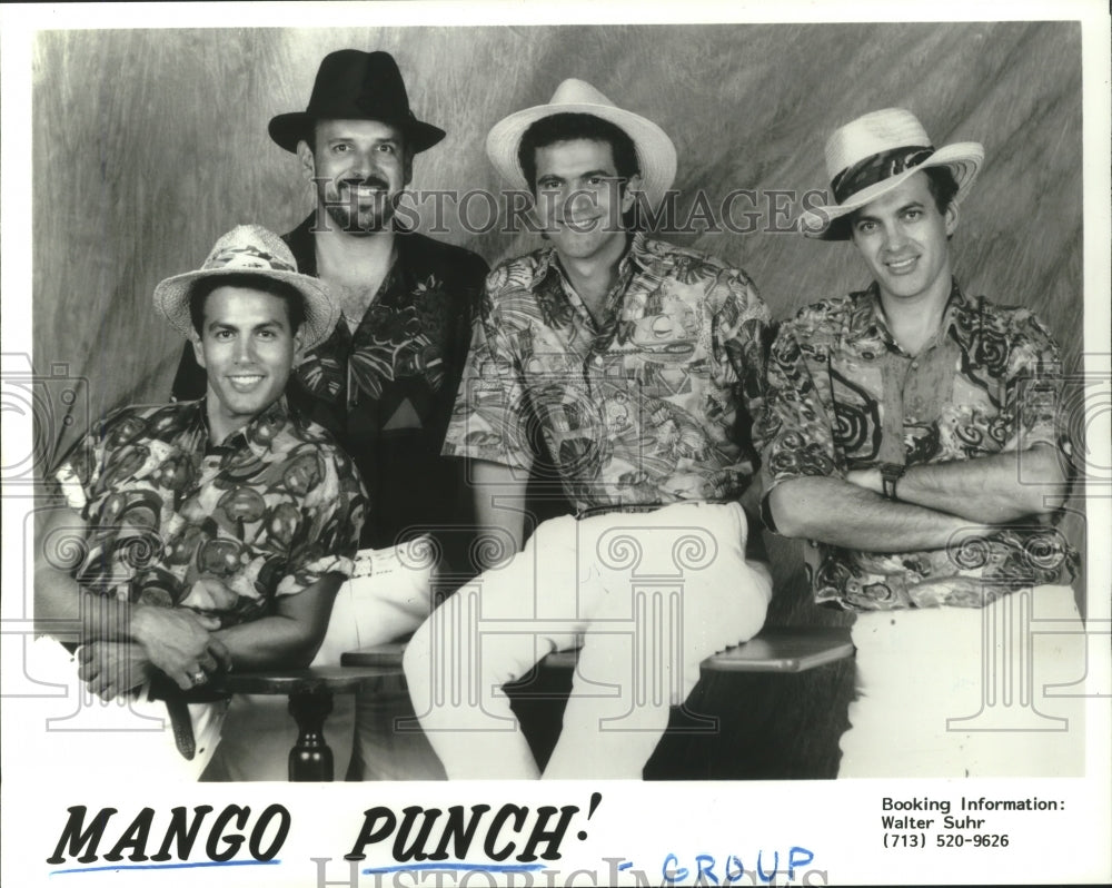 1992 Press Photo Members of the music group Mango Punch! - hcp04803- Historic Images