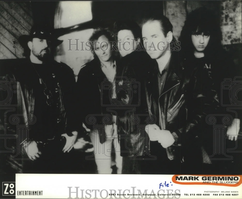 1991 Press Photo Members of the music group Mark Germino and the Sluggers- Historic Images