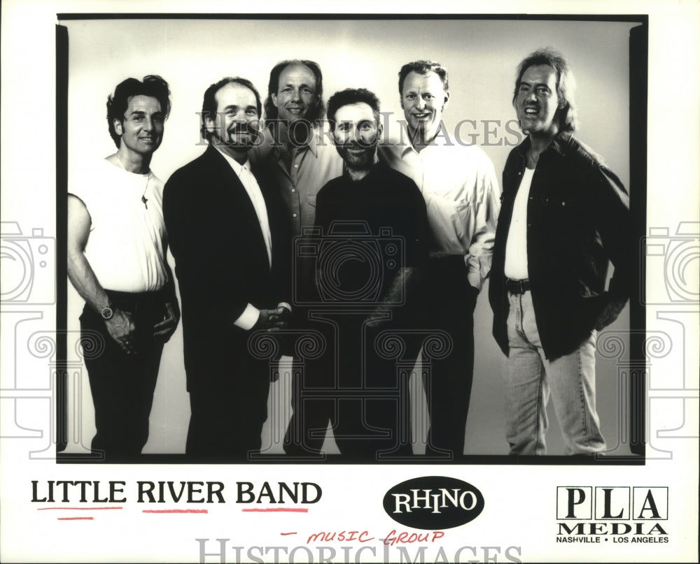 1995 Press Photo Members of the music group Little River Band - hcp04893- Historic Images