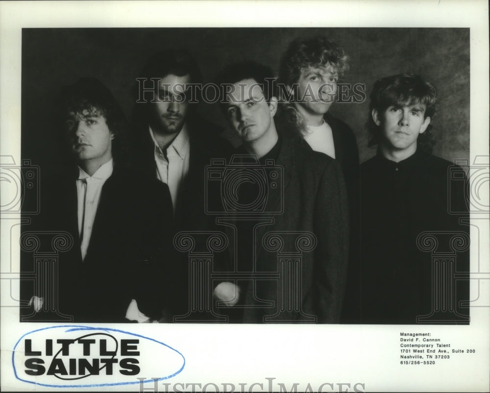 1988 Press Photo Members of the music group Little Saints - hcp04898- Historic Images