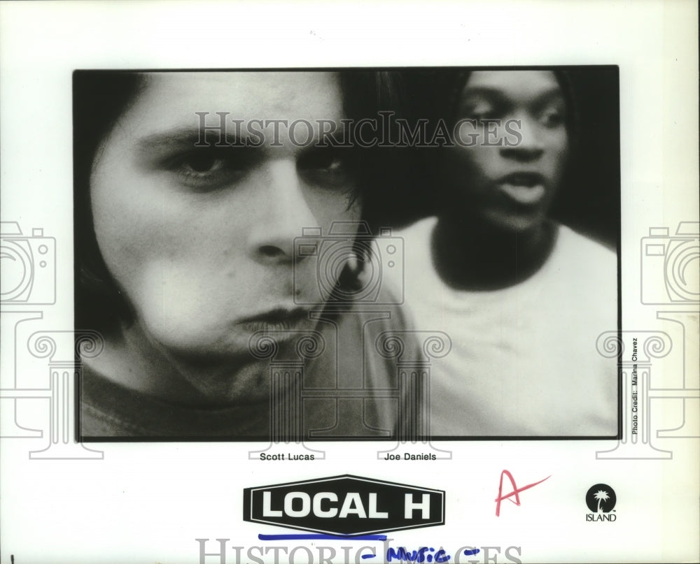 1997 Press Photo Music group Local H. - hcp04902- Historic Images