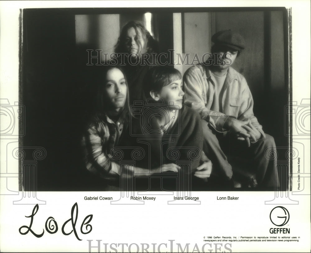 1996 Press Photo Music group Lode. - hcp04904- Historic Images