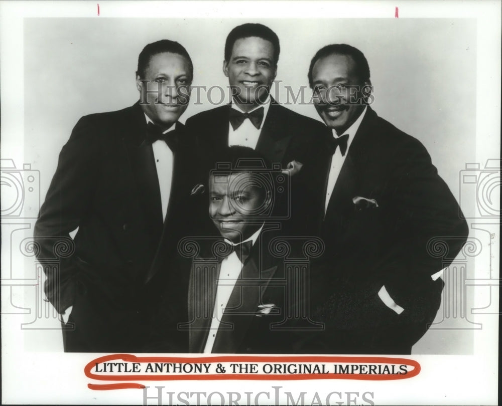 1994 Press Photo Music group Little Anthony & The Original Imperials.- Historic Images