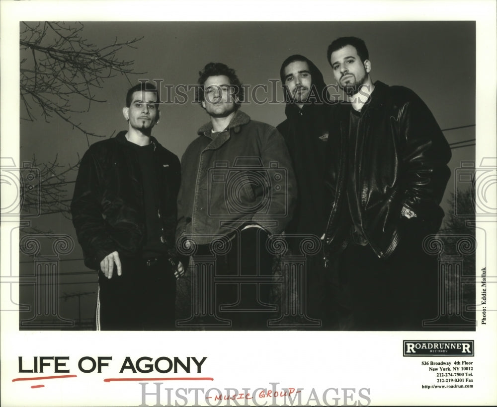 1998 Press Photo Music group Life of Agony. - hcp04917- Historic Images