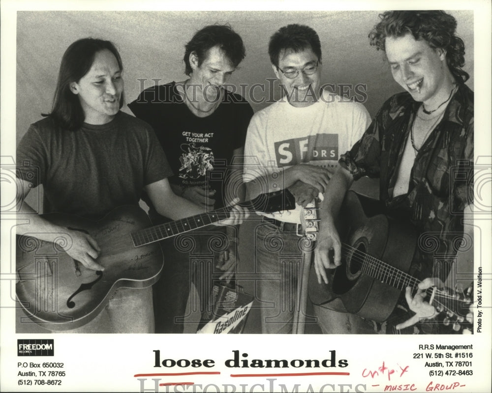 1997 Press Photo Music group Loose Diamonds. - hcp04934- Historic Images